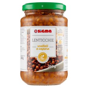 Sigma Lenticchie scottati a vapore 360 g