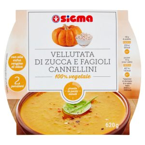 Sigma Vellutata di Zucca e Fagioli Cannellini 620 g