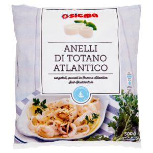 Sigma Anelli di Totano Atlantico surgelati 500 g