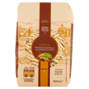 Gusto & Passione Trofie Pasta di Semola di Grano Duro 500 g