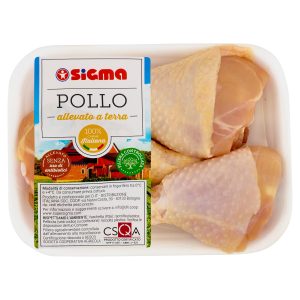 Sigma Fusi di Pollo Giallo Allevato a Terra Senza Uso di Antibiotici