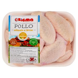 Sigma Alette di Pollo Bianco Allevato a Terra Senza Uso di Antibiotici
