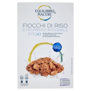 Equilibrio & Piacere Fiocchi di Riso e Frumento Integrale 375 g