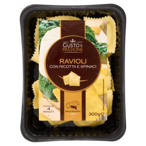 Gusto & Passione Ravioli con Ricotta e Spinaci 300 g