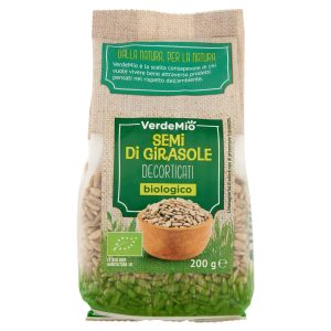 VerdeMio Semi di Girasole Decorticati biologico 200 g
