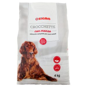 Sigma Crocchette Cane con manzo 4 kg