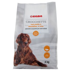 Sigma Crocchette Cane con pollo e tacchino, e riso 4 kg