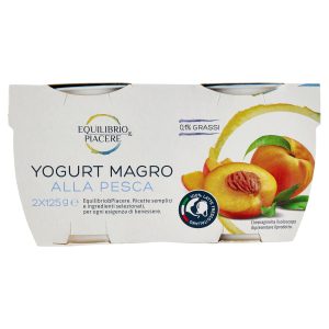 Equilibrio & Piacere Yogurt Magro alla Pesca 2 x 125 g
