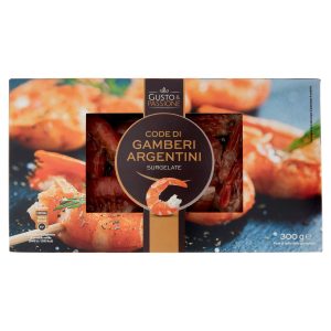 Gusto & Passione Code di Gamberi Argentini Surgelate 300 g