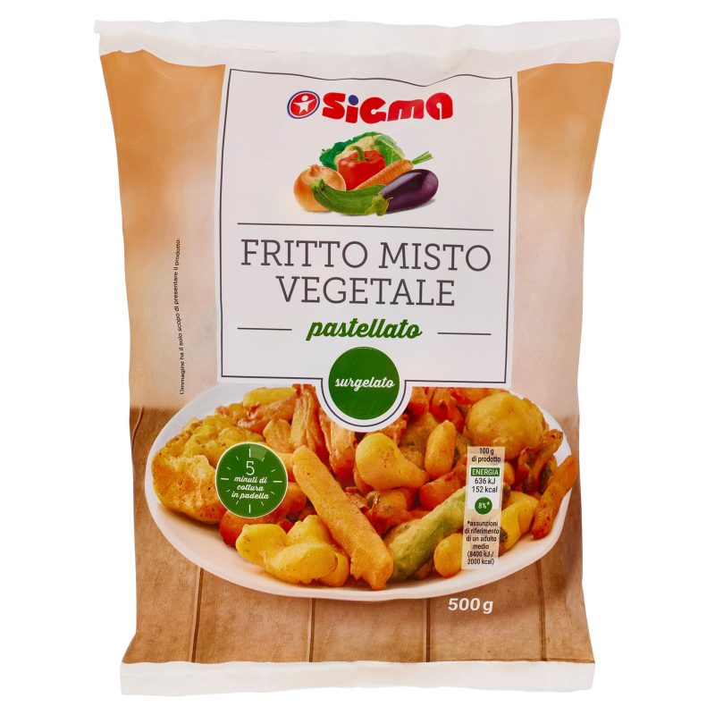 Sigma Fritto Misto Vegetale pastellato surgelato 500 g
