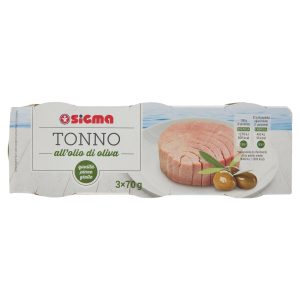 Sigma Tonno all’olio di oliva 3 x 70 g