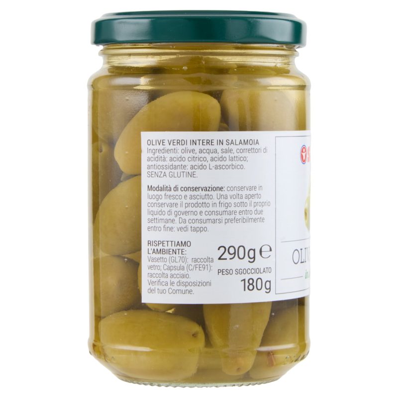Sigma Olive Verdi in salamoia 290 g