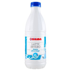 Sigma Latte Intero buono più a lungo 100% Latte Italiano 1 L