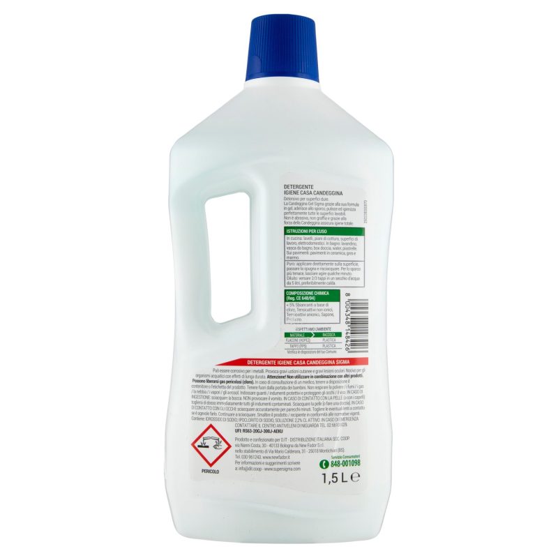 Sigma Gel Detergente Candeggina 1,5 L