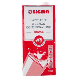 Sigma Latte UHT a Lunga Conservazione intero 1 litro