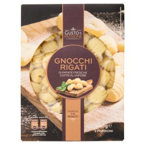 Gusto & Passione Gnocchi di Patate Fresche Cotte al Vapore 400 g