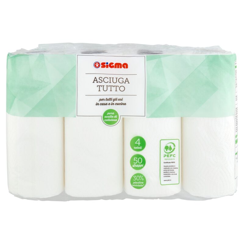 Sigma Asciuga Tutto 4 rotoli