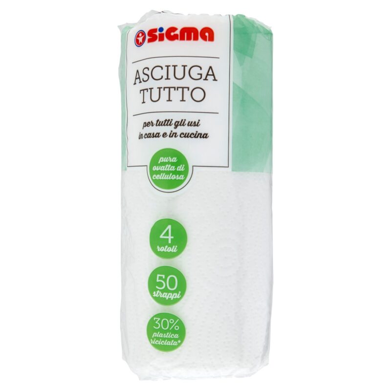Sigma Asciuga Tutto 4 rotoli