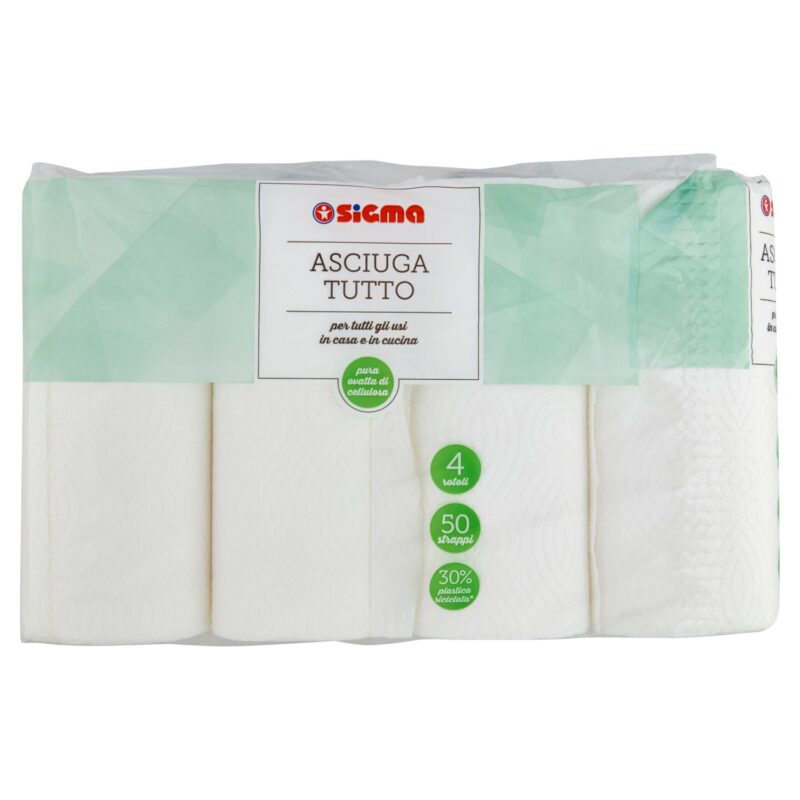 Sigma Asciuga Tutto 4 rotoli