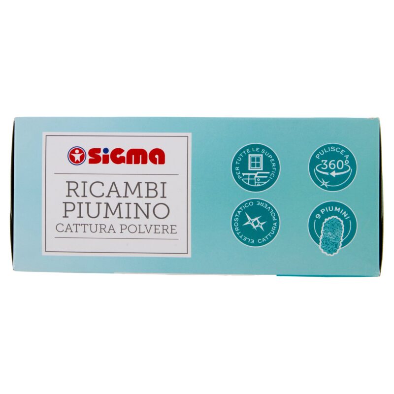 Sigma Ricambi Piumino Cattura Polvere 9 pz