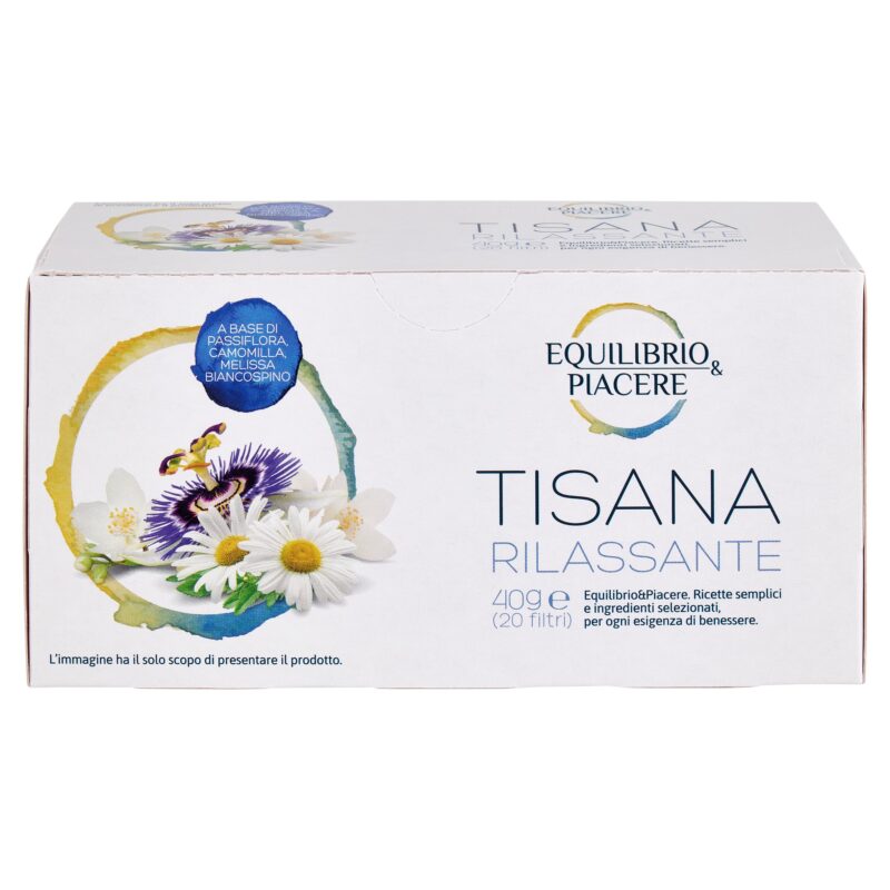 Equilibrio & Piacere Tisana Rilassante 20 filtri 40 g