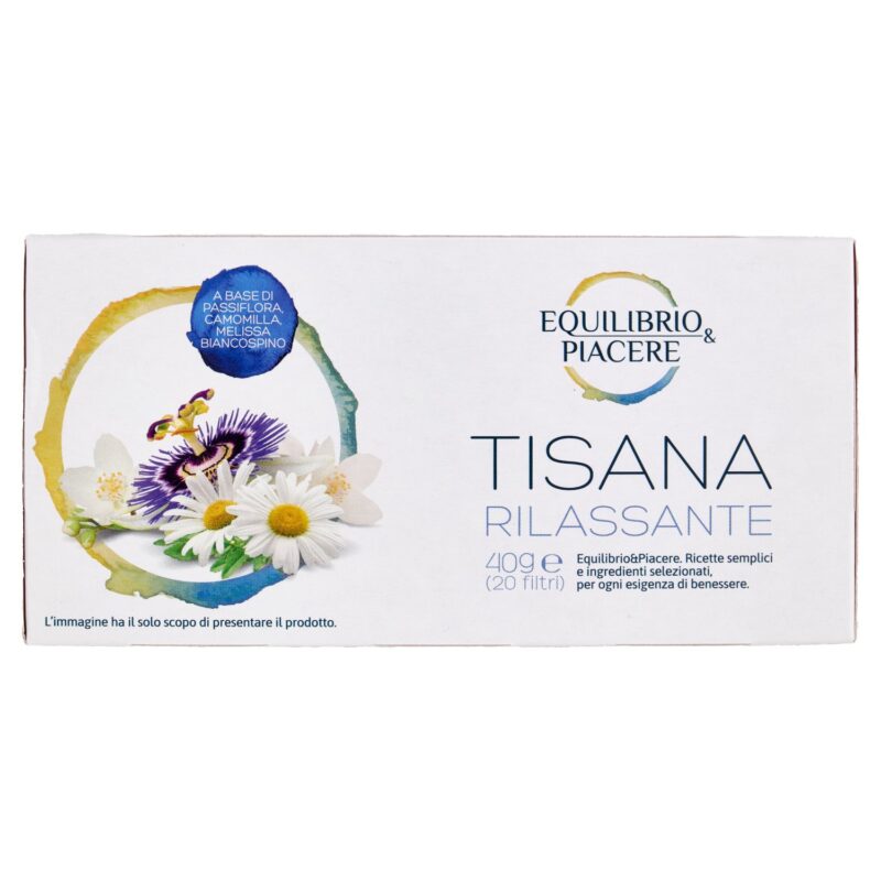 Equilibrio & Piacere Tisana Rilassante 20 filtri 40 g