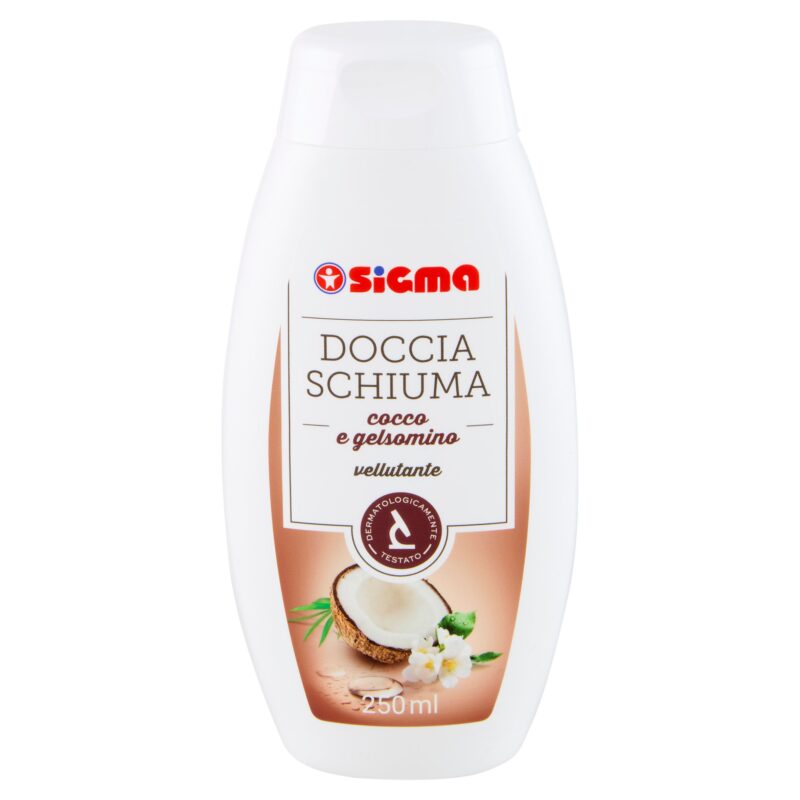 Sigma Docciaschiuma vellutante cocco e gelsomino 250 ml
