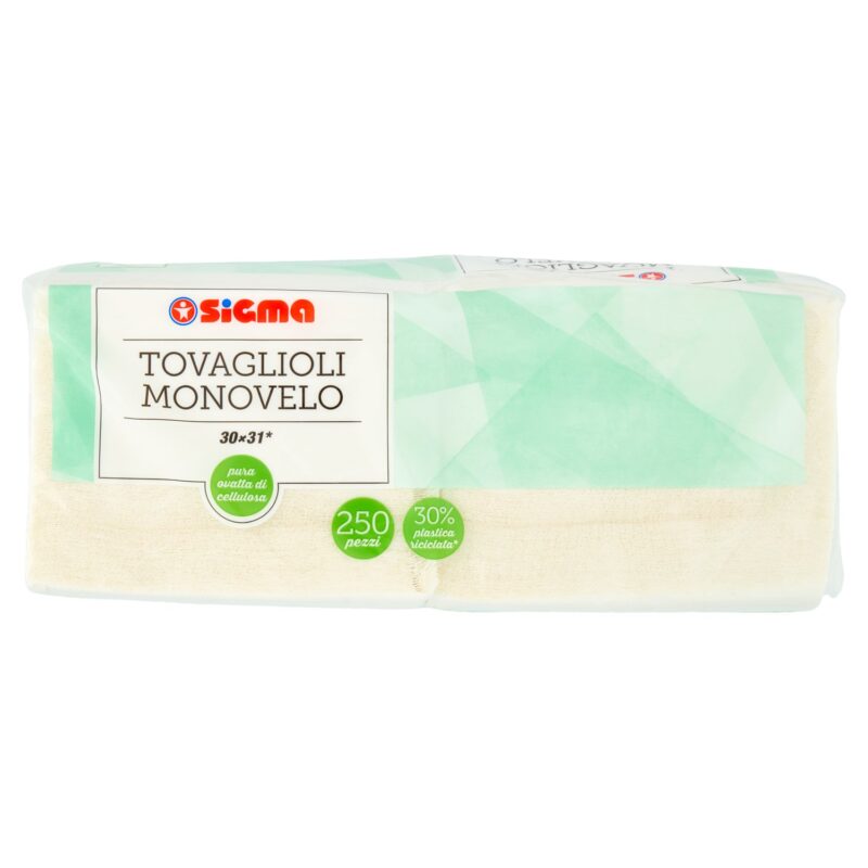 Sigma Tovaglioli Monovelo 30x31 250 pz