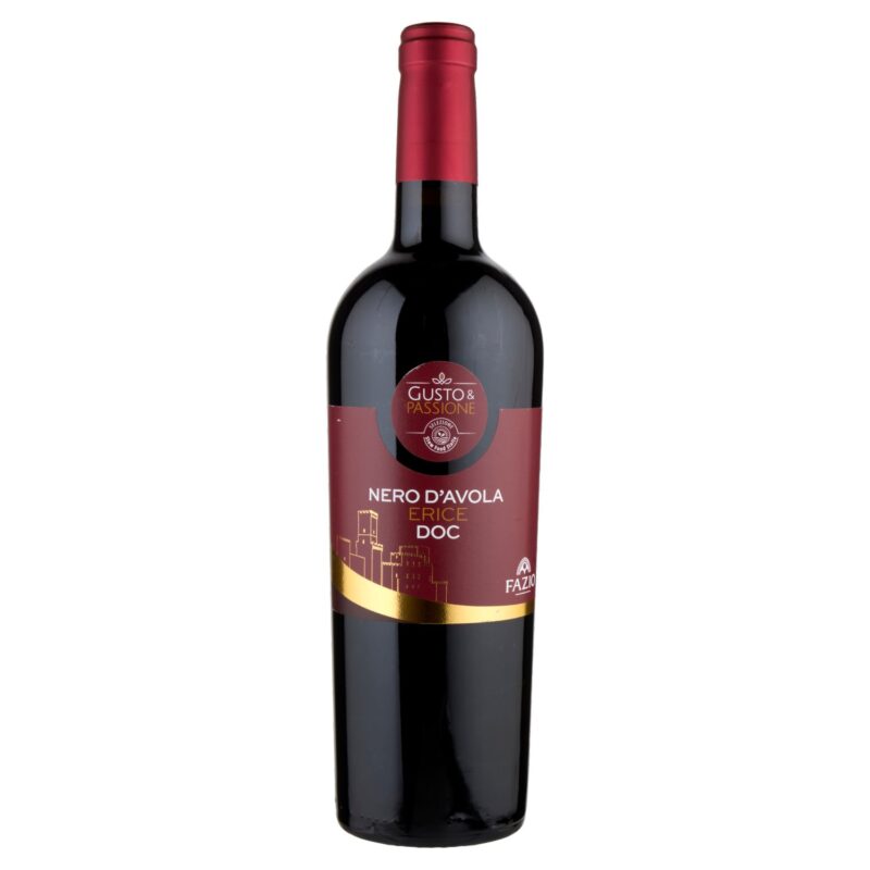 Gusto & Passione Slow Food Italia Nero d'Avola Erice DOC 75 cl