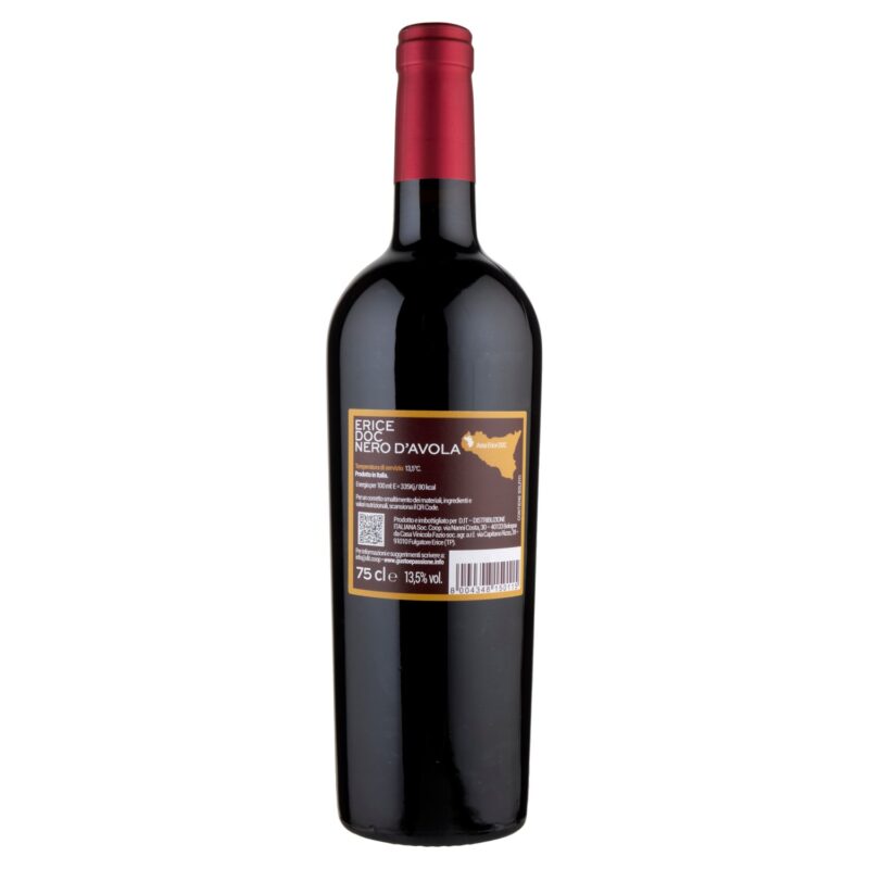 Gusto & Passione Slow Food Italia Nero d'Avola Erice DOC 75 cl