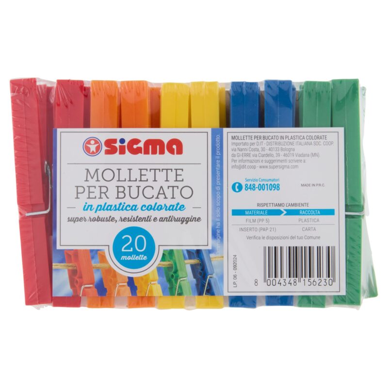 Sigma Mollette per Bucato 20 pz