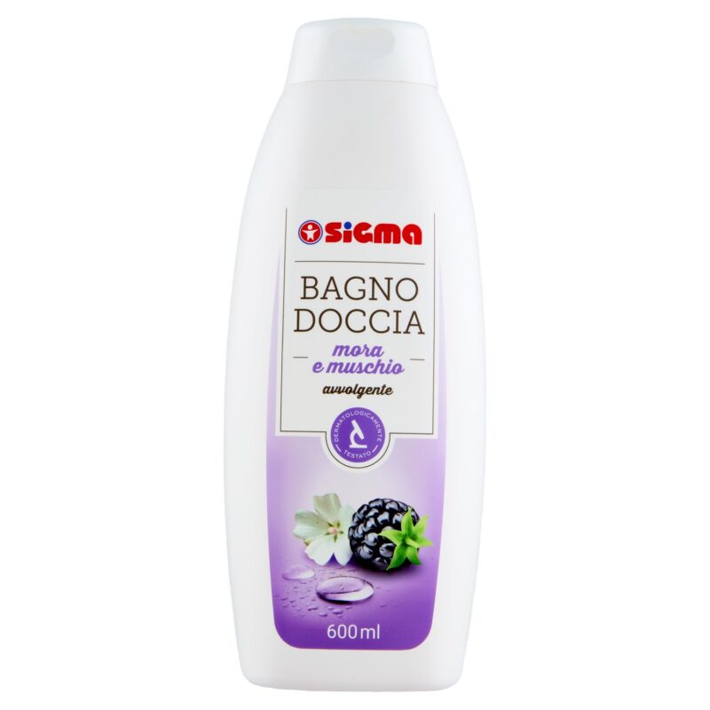 Sigma Bagno Doccia mora e muschio avvolgente 600 ml