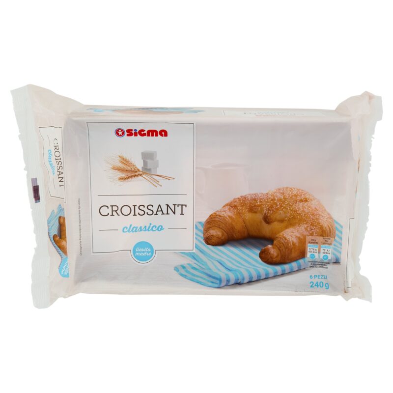 Sigma Croissant classico 6 Pezzi 240 g