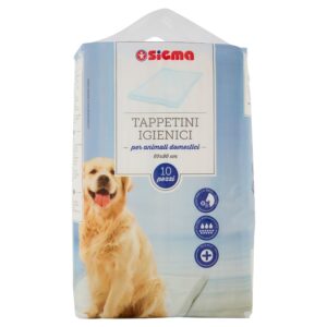 Sigma Tappetini Igienici per animali domestici 60×90 cm 10 pz