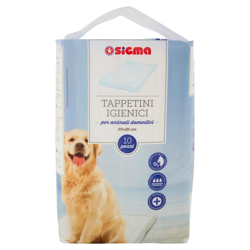 Sigma Tappetini Igienici per animali domestici 60x90 cm 10 pz