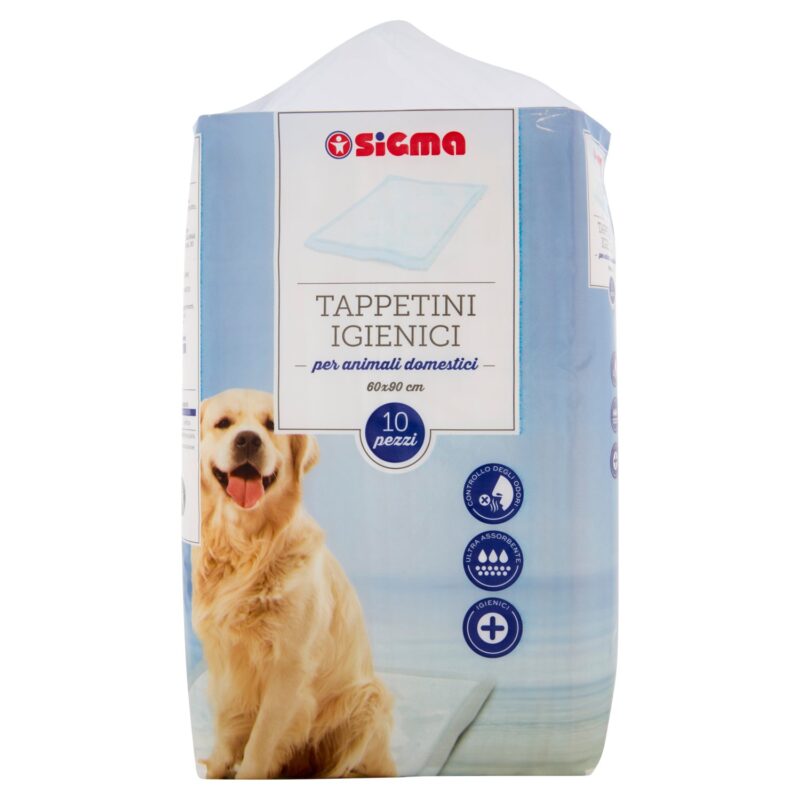 Sigma Tappetini Igienici per animali domestici 60x90 cm 10 pz