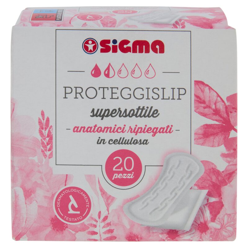 Sigma Proteggislip supersottile anatomici ripiegati 20 pz