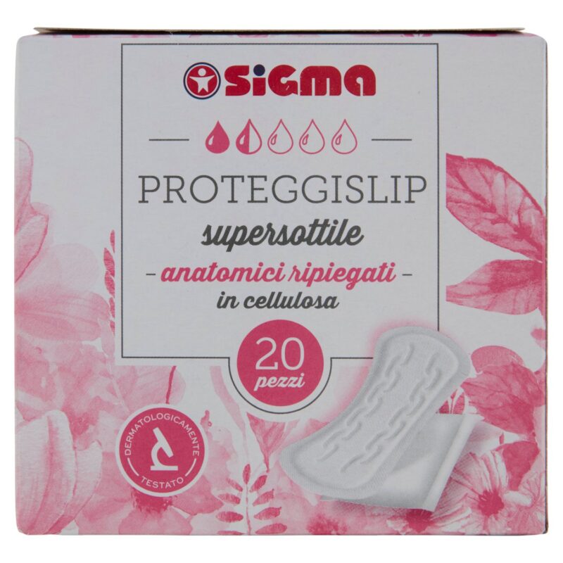 Sigma Proteggislip supersottile anatomici ripiegati 20 pz