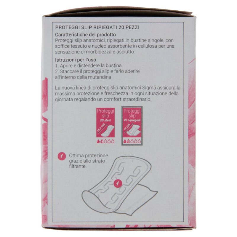 Sigma Proteggislip supersottile anatomici ripiegati 20 pz