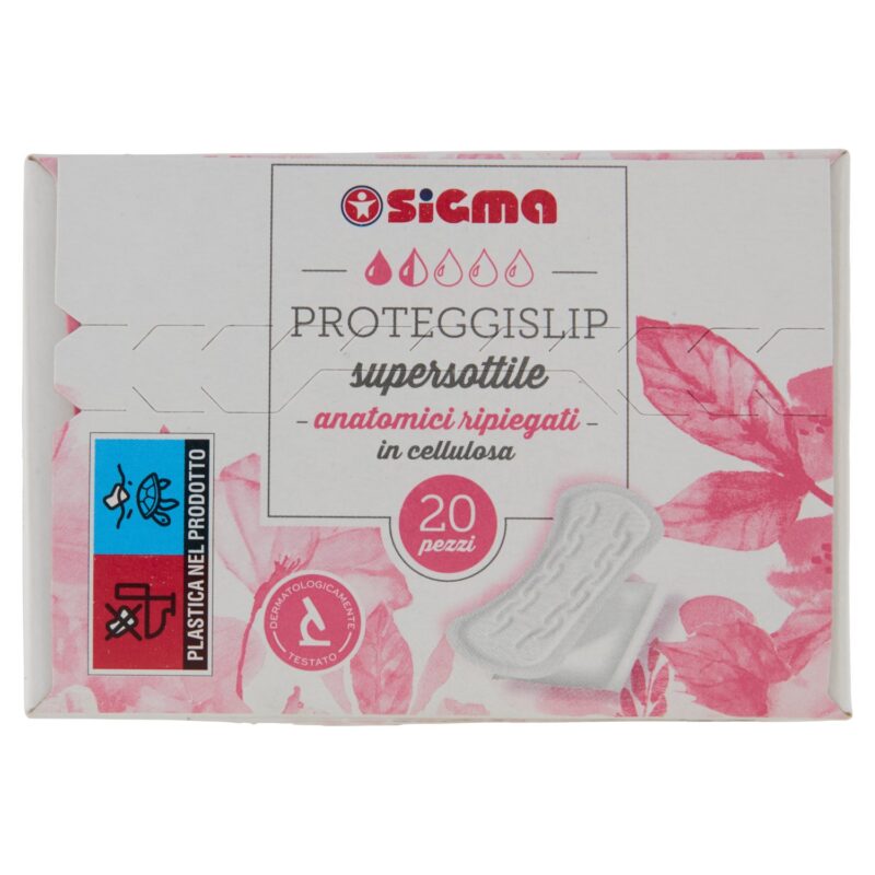 Sigma Proteggislip supersottile anatomici ripiegati 20 pz