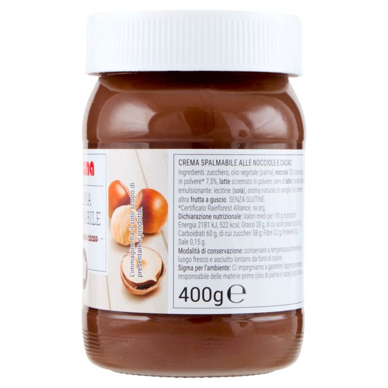 Sigma Crema Spalmabile alle nocciole e cacao 400 g