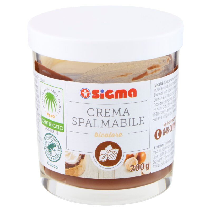 Sigma Crema Spalmabile bicolore 200 g