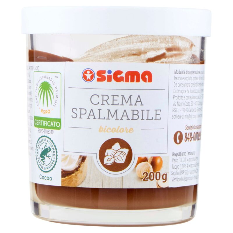 Sigma Crema Spalmabile bicolore 200 g