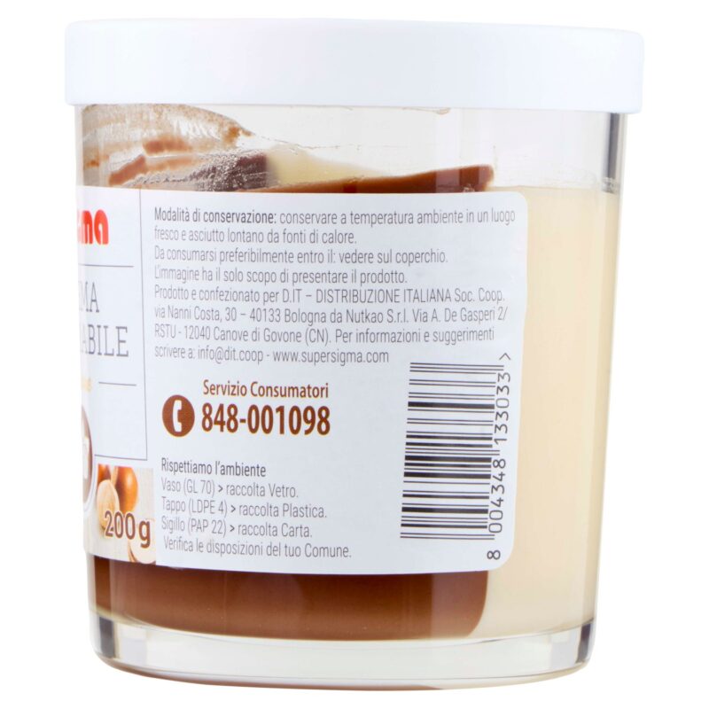 Sigma Crema Spalmabile bicolore 200 g