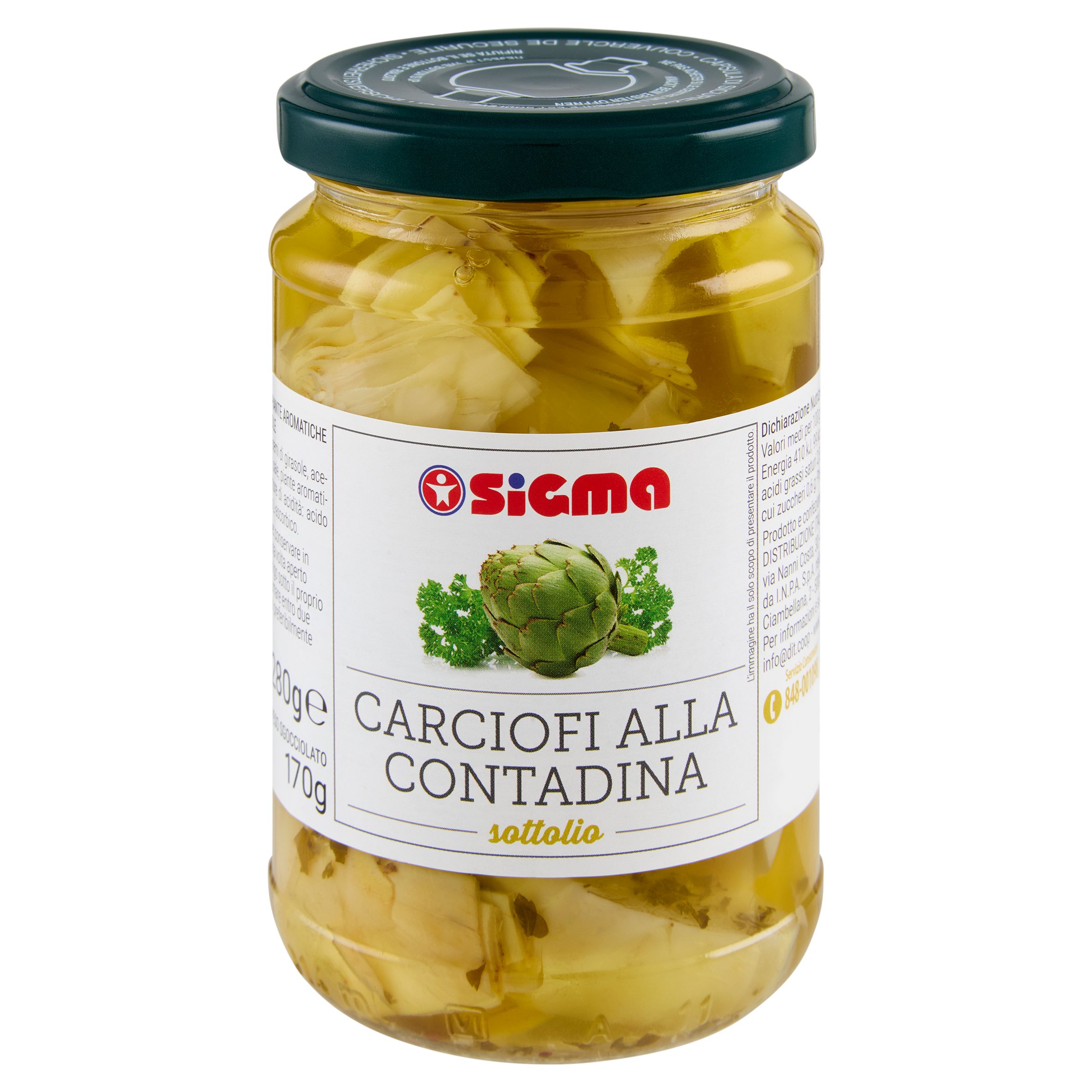 Sigma Carciofi alla Contadina sottolio 280 g