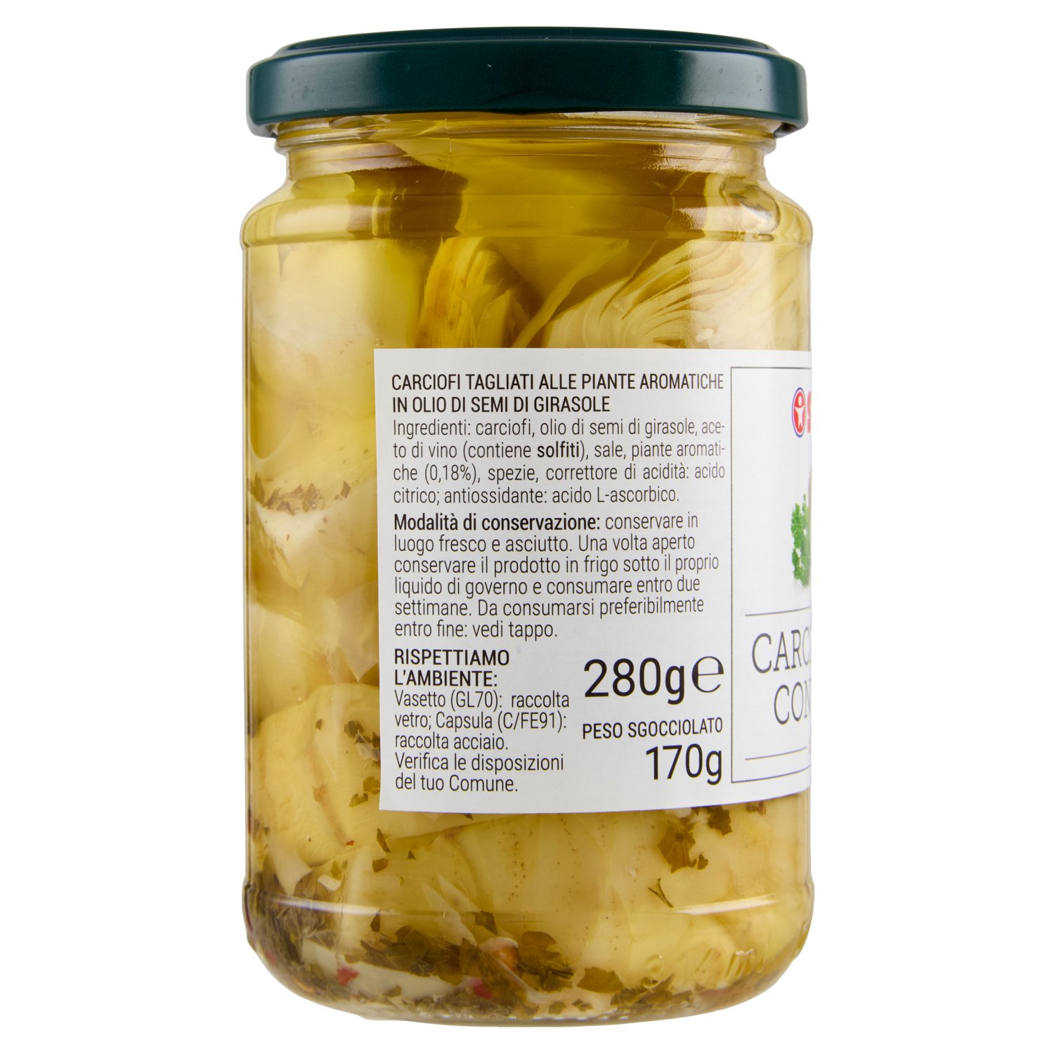 Sigma Carciofi alla Contadina sottolio 280 g