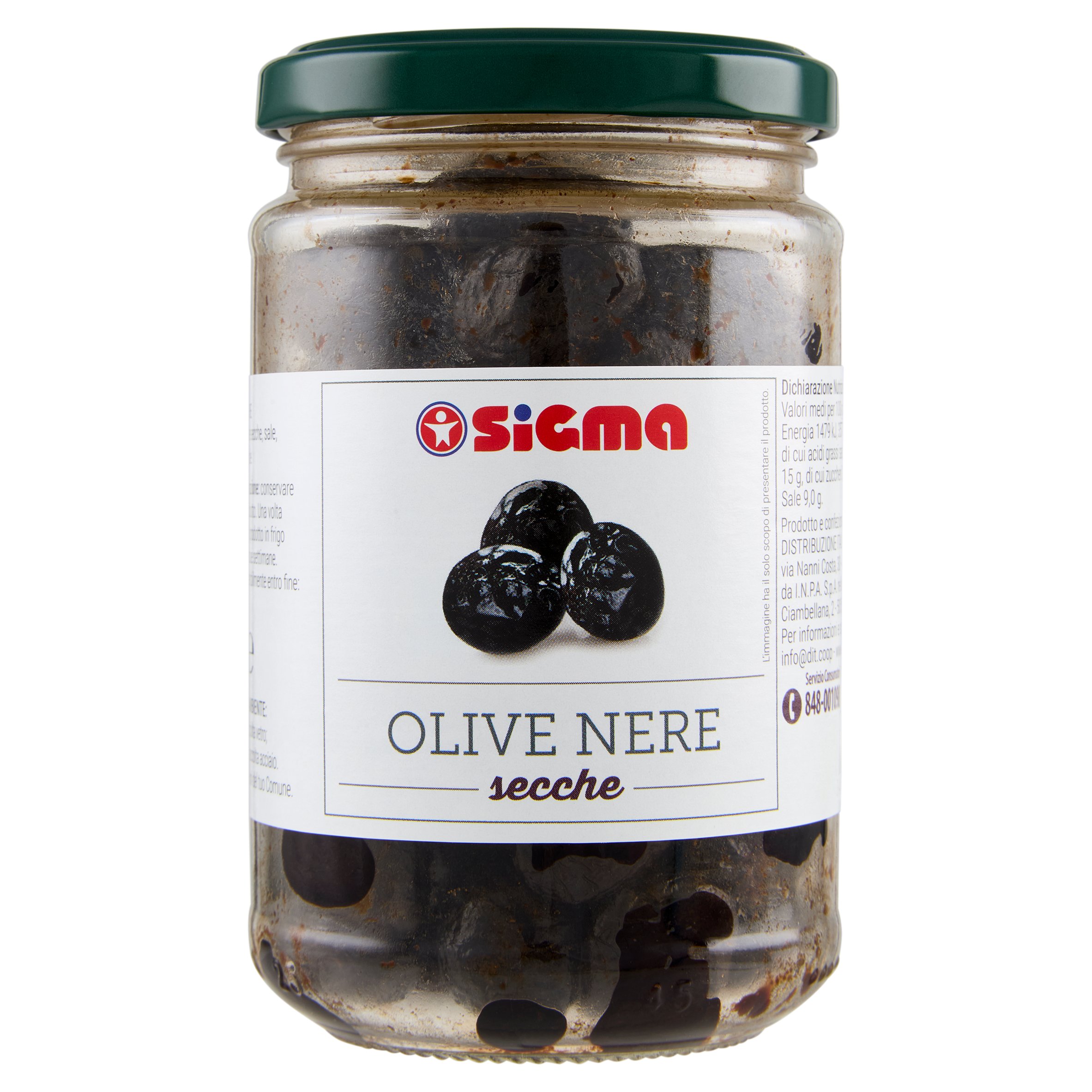 Sigma Olive Nere secche 170 g