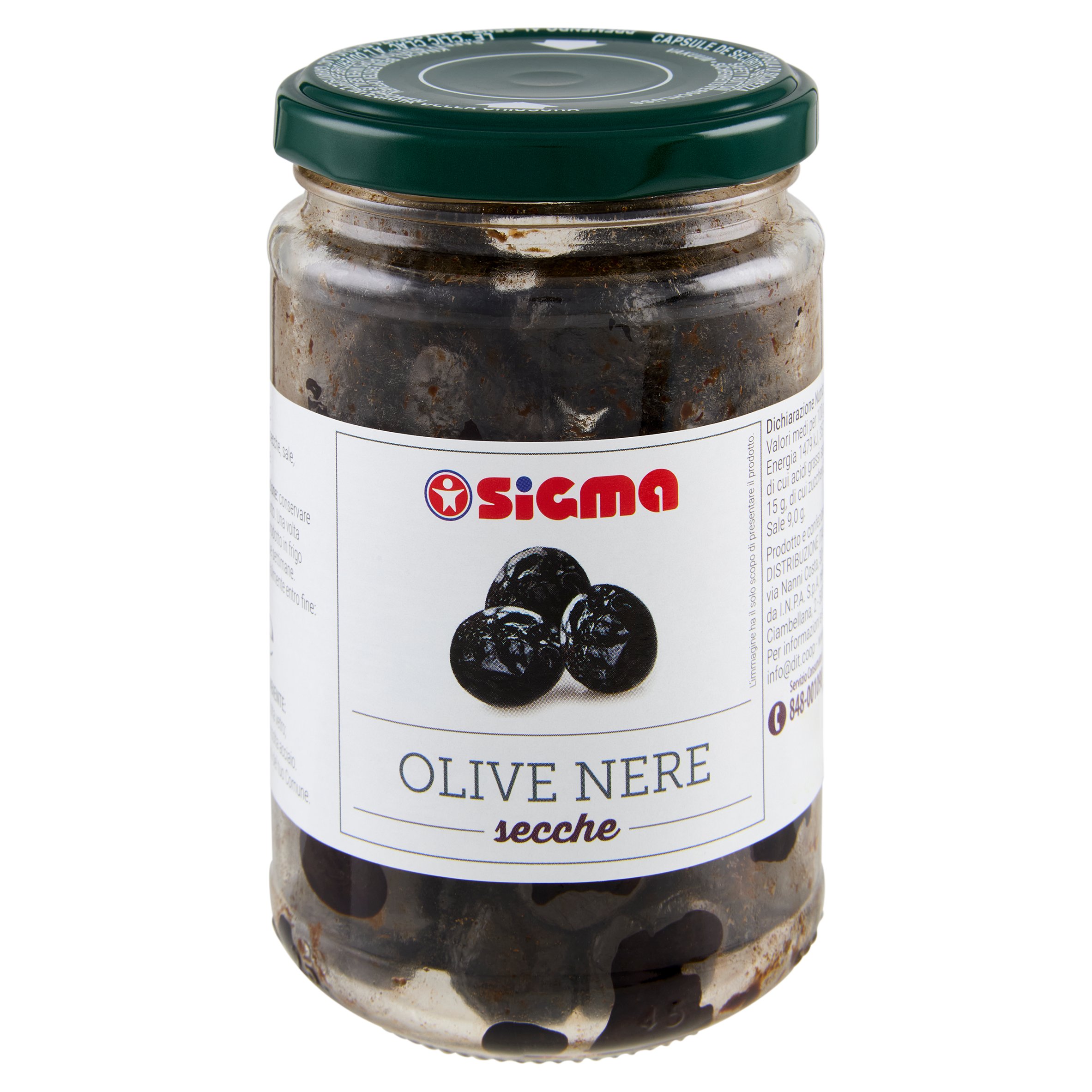 Sigma Olive Nere secche 170 g