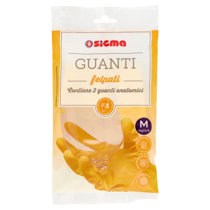 Sigma Guanti felpati M taglia 8 1 paio