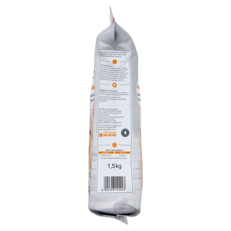 Sigma Crocchette Cane con pollo e riso 1,5 kg